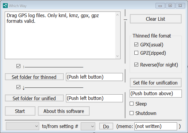 WhichWay - Google Maps Timeline in all, software that synthesizes many GPS log files for each designated area.